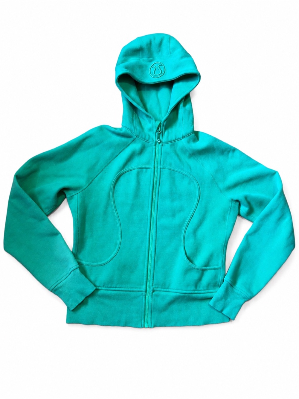 lululemon Teal Scuba Hoodie Jacket